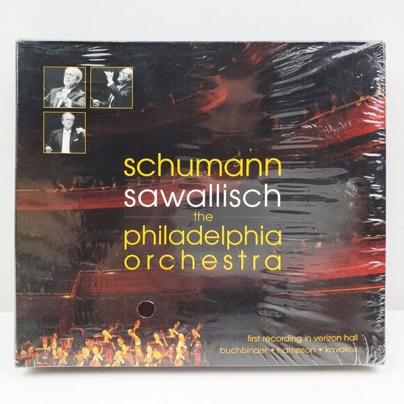 Schumann Sawallisch Philadelphia Orchestra 3 CD Set Classical Music 2003 Sealed - Picture 1 of 8